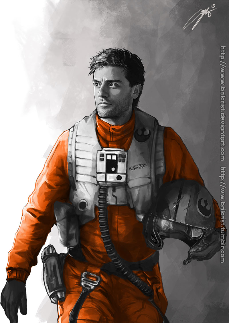 Poe Dameron by Brilcrist