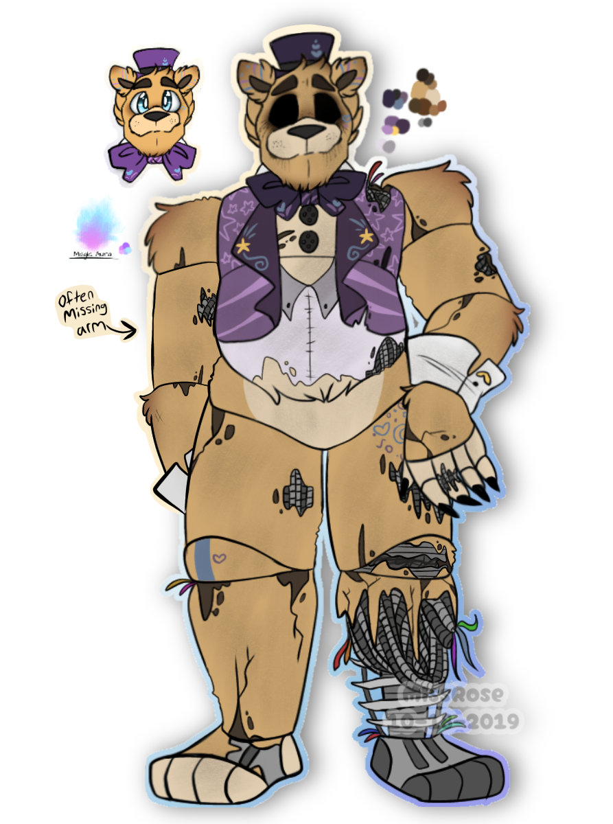 Fredbear (Golden Freddy) by Riuma -- Fur Affinity [dot] net