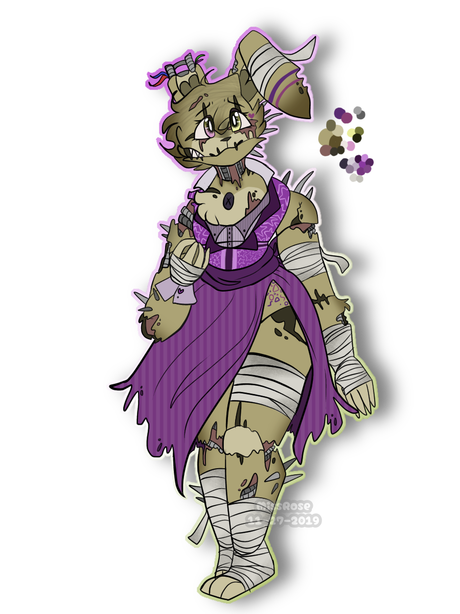 SpringTrap AU Design Ref}::.. by MissRoseX on DeviantArt