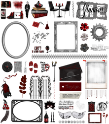 True Blood / Vampire: Word Art + Clear Cut PNG 35