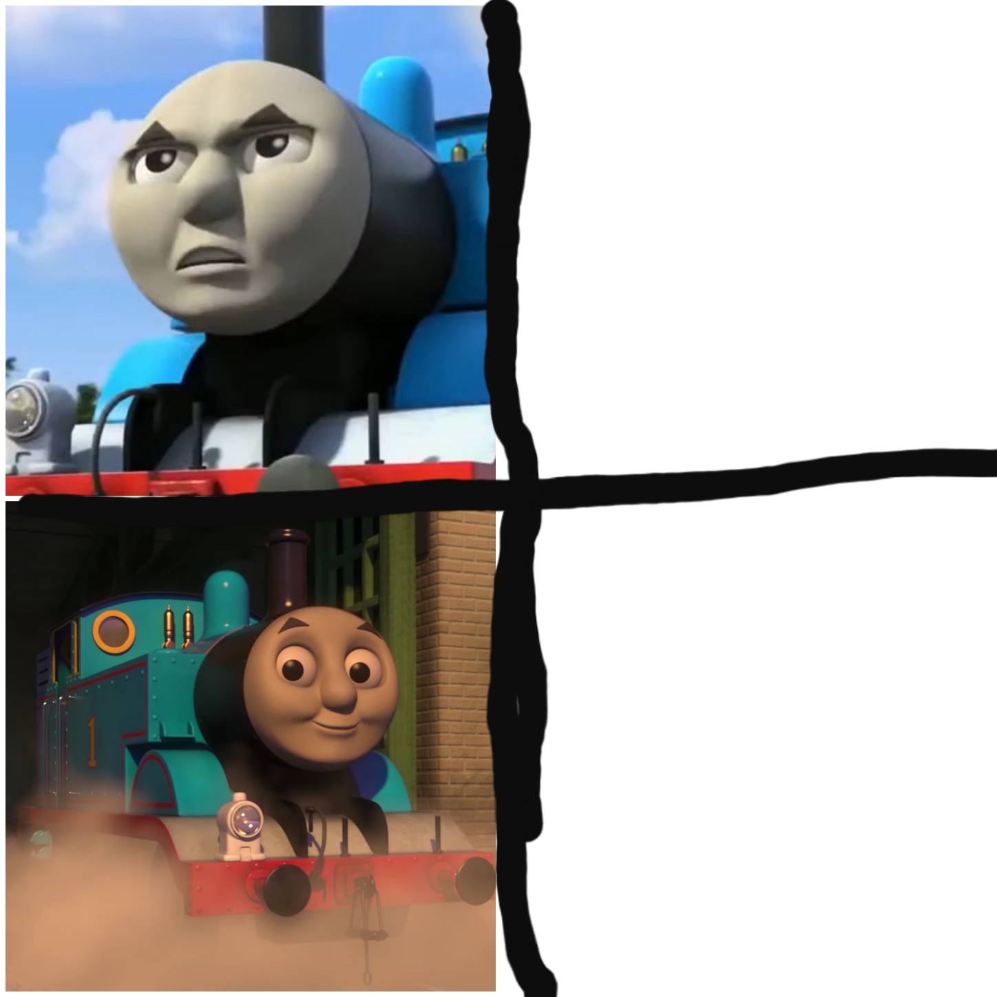 Drake Meme: Thomas Edition by MonsterJamFan916 on DeviantArt