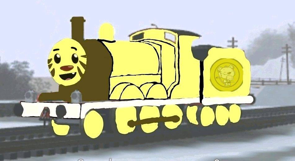 Giant Rintoo Rintoo the tiger in Really Useful Engines by MonsterJamFan916 on DeviantArt