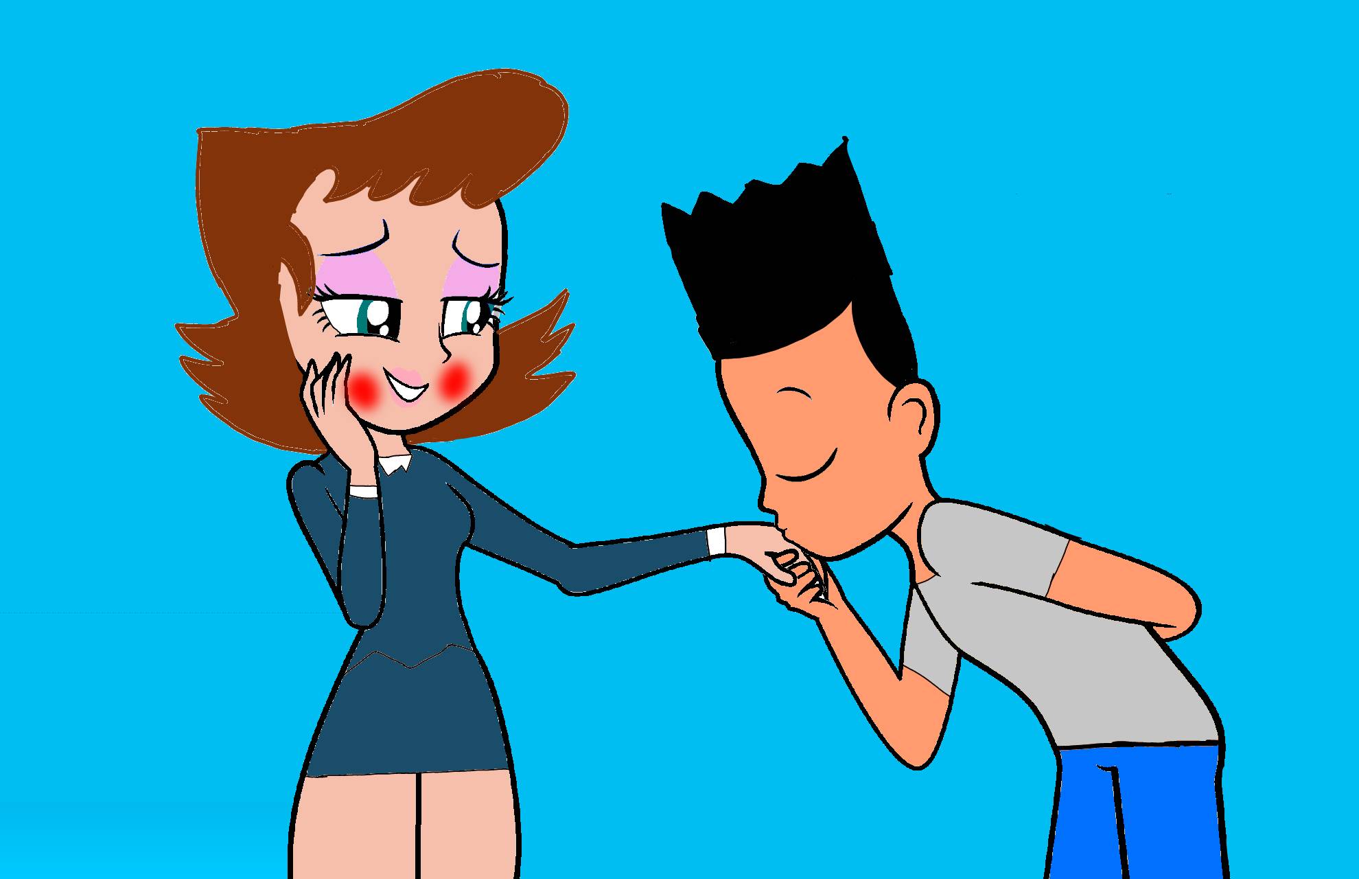 Kiss Deviantart A Kiss for Lila Test by MonsterJamFan916 on DeviantArt