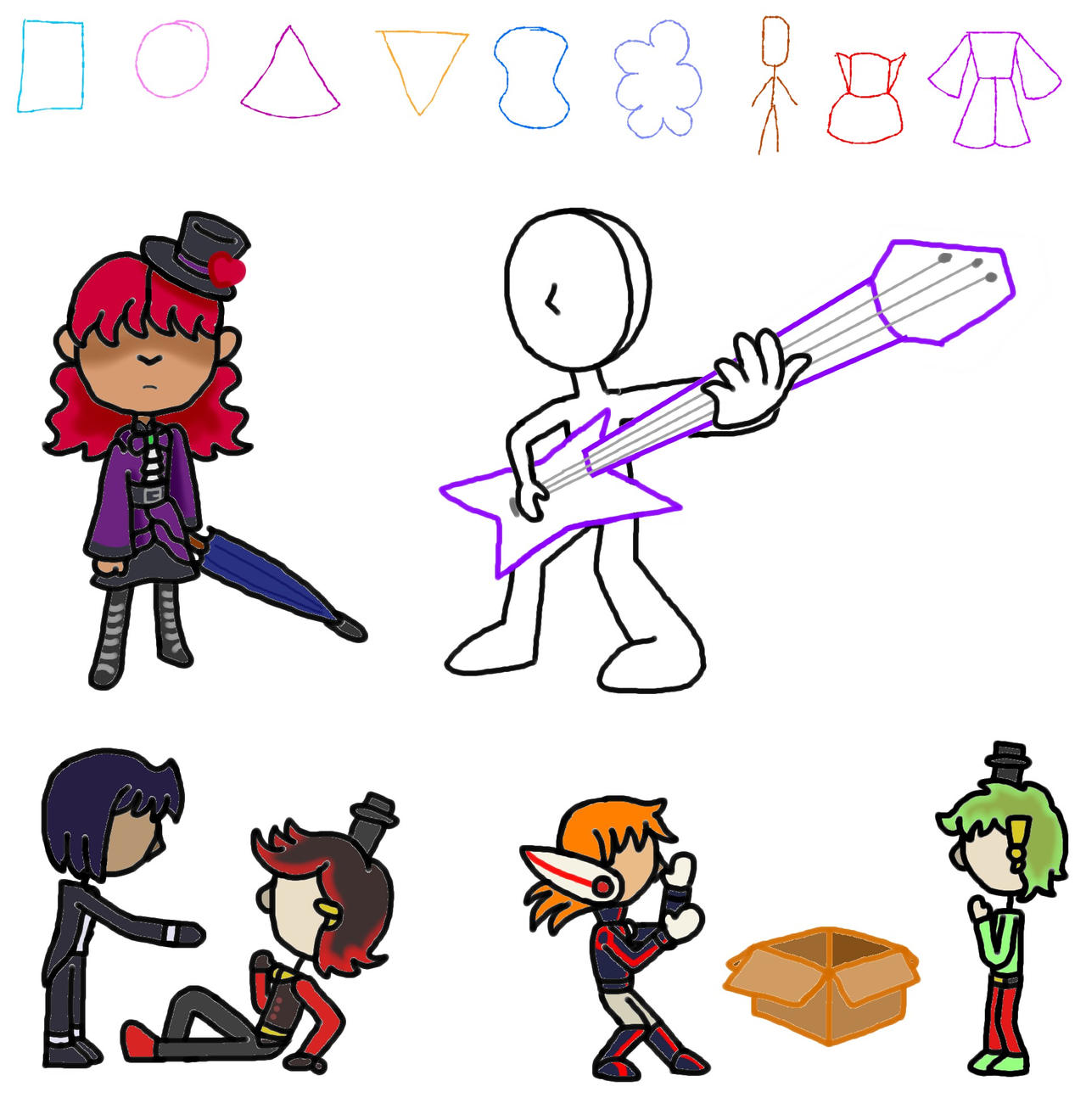 Random Animation Drawrings Random Drawings by TKXJ23765 on DeviantArt