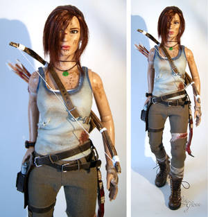 COMMISSION OOAK Tonner doll_Tomb Raider (2013)