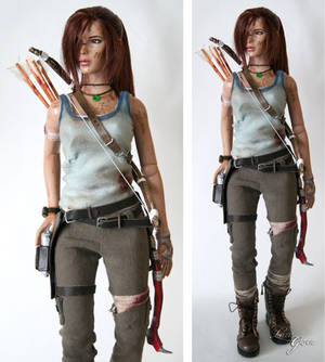 COMMISSION OOAK Tonner doll_Tomb Raider (2013)