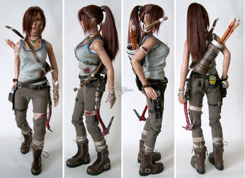 COMMISSION OOAK Tonner doll_Tomb Raider (2013)