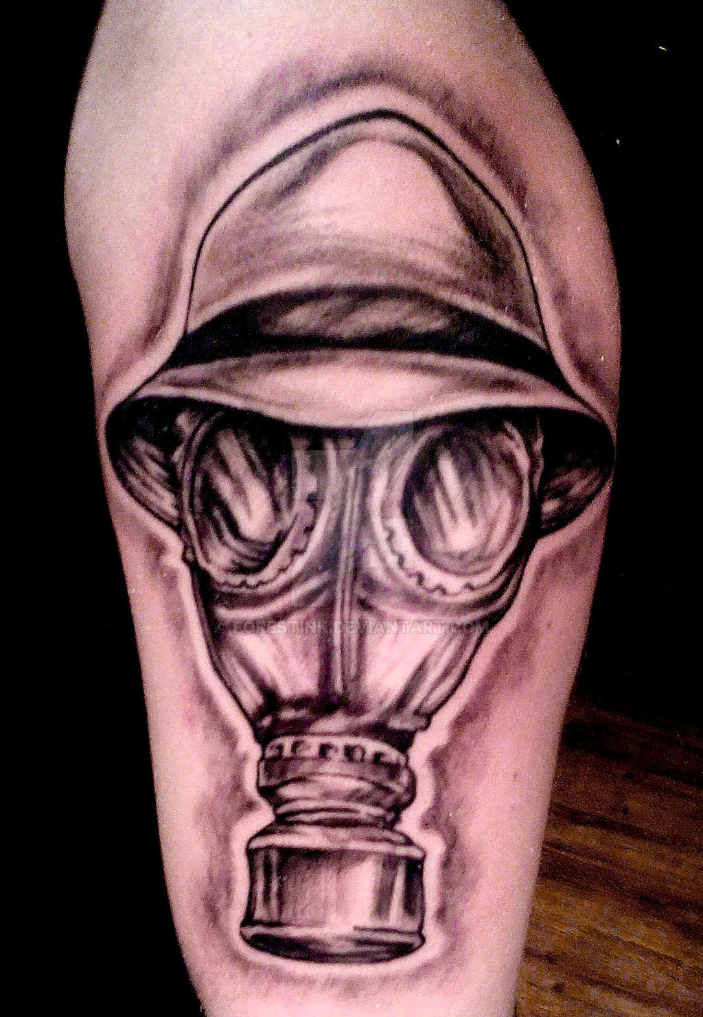 Graffiti Mascara De Gas Tattoo Psycho Realm michelleagner1