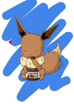 Eevee x nutella