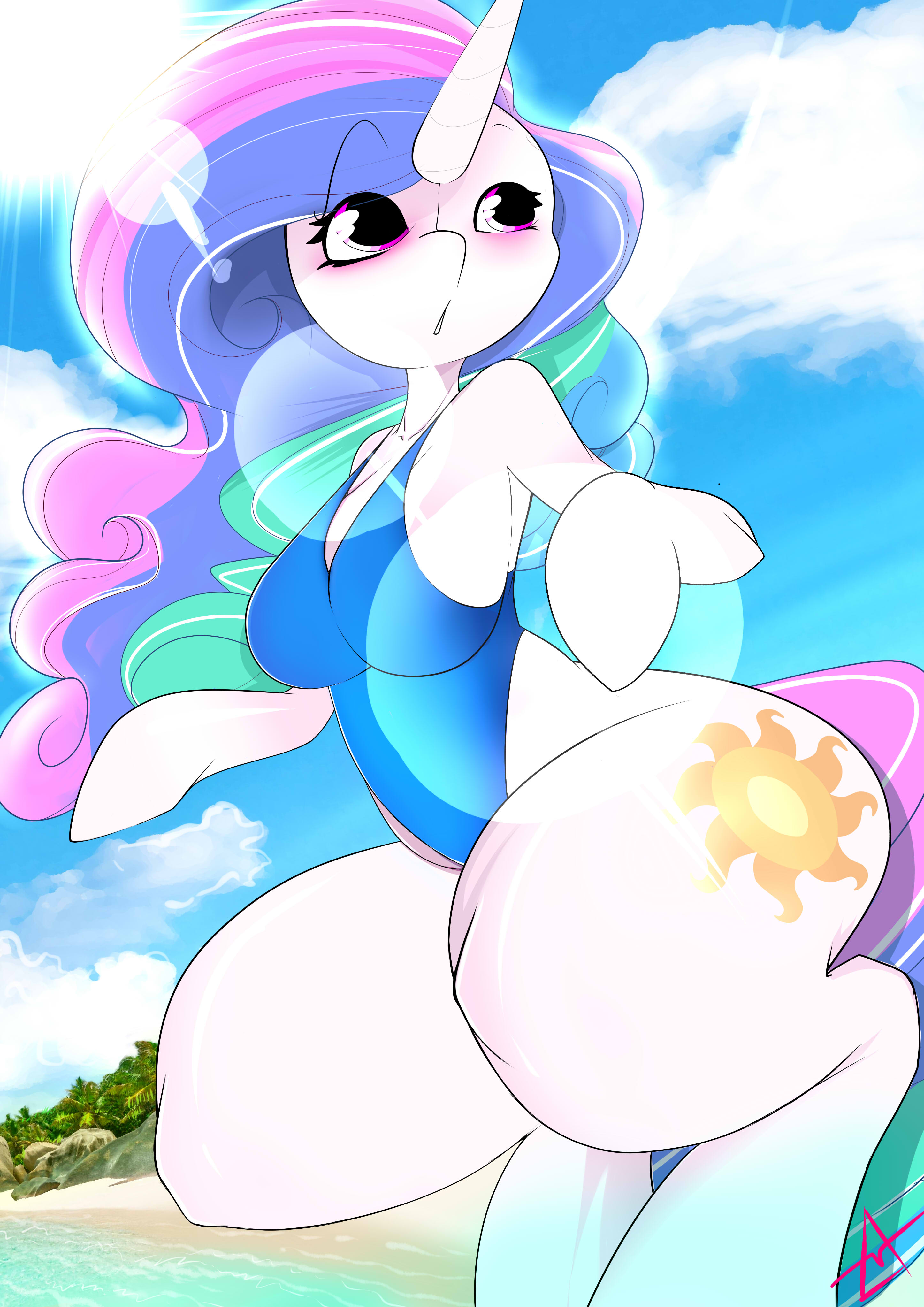 Princess Celestia - Beach