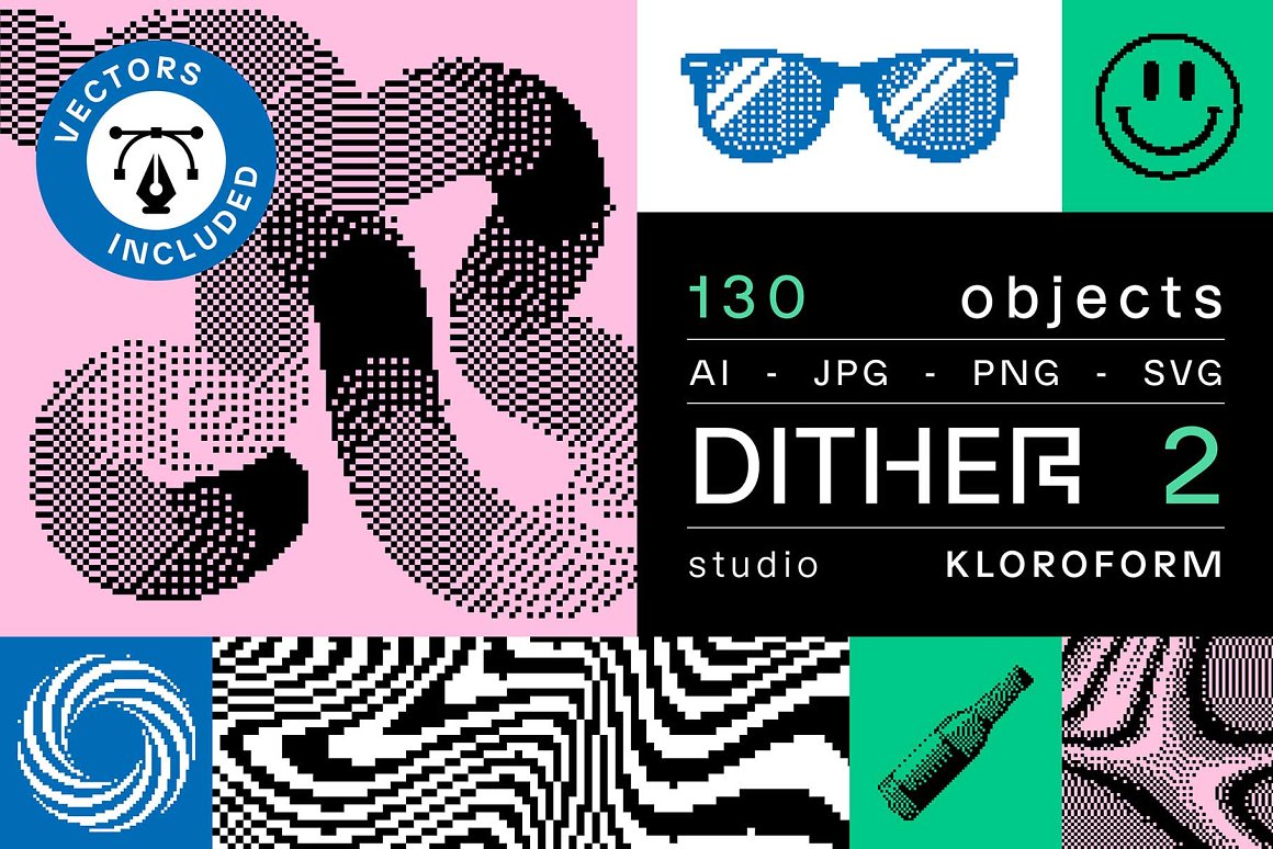 Random Dither (FREE) Dither 2 by CreativeResource on DeviantArt