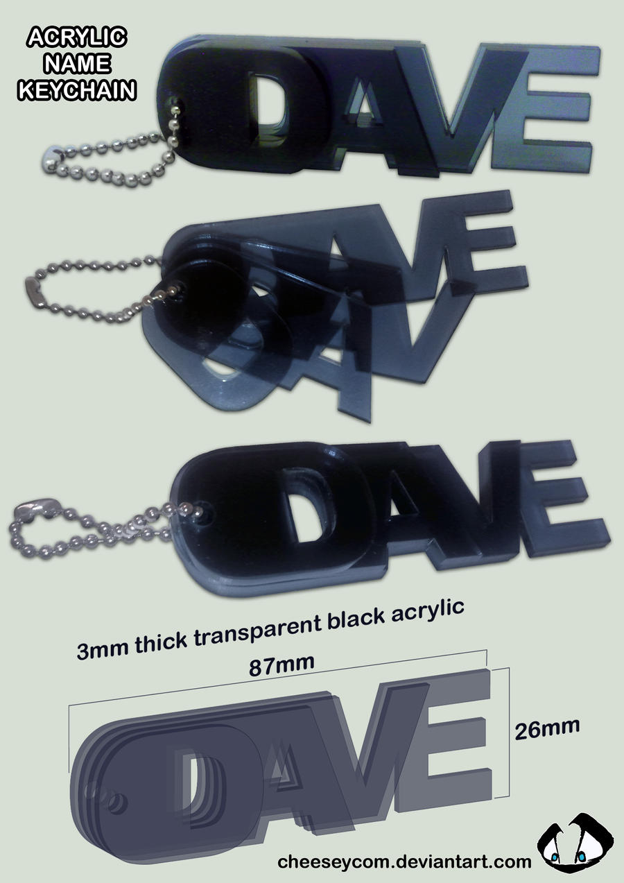 Laser Cut Keychain by cheeseycom on DeviantArt
