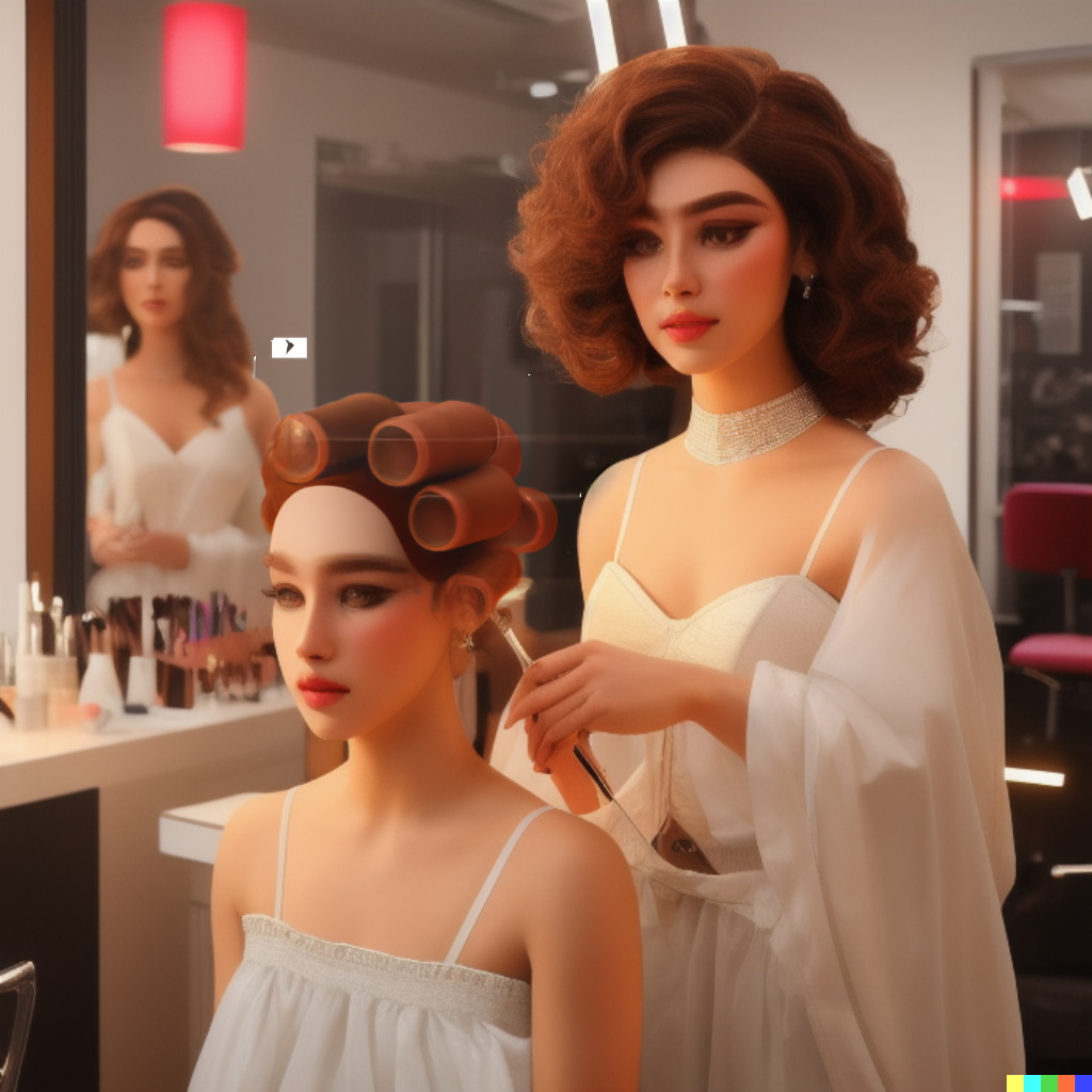 Deviantart Wash Sissy enjoying his weekly Wash and Set by curlers69 on DeviantArt