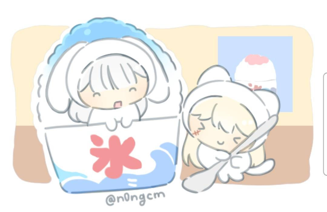 Snowpixie Snowie Snowie and fluffy chibi by fennyfennklio on DeviantArt