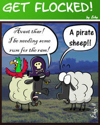 Get Flocked 11 - Pirate Sheep