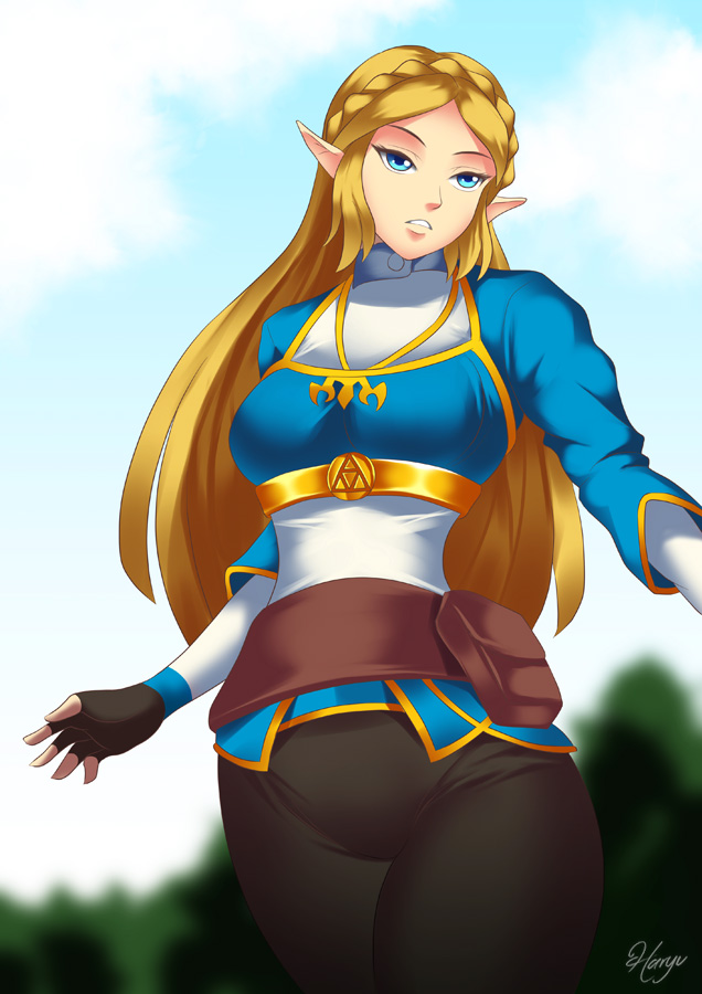 Princess Zelda (BotW) by Hadant on DeviantArt