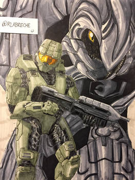 Master Chief And Arbiter