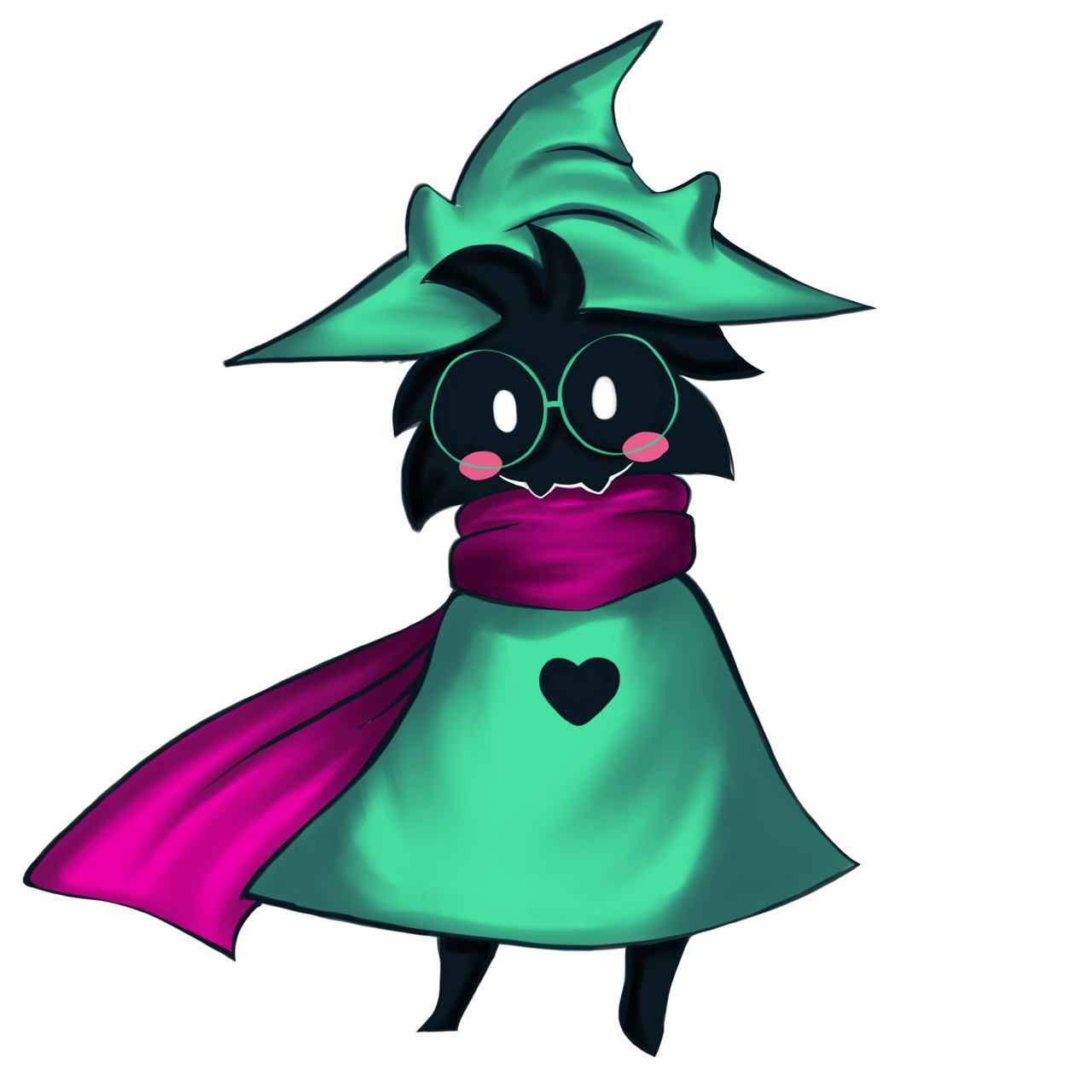Ralsei Chibi by MaiKuuro on DeviantArt