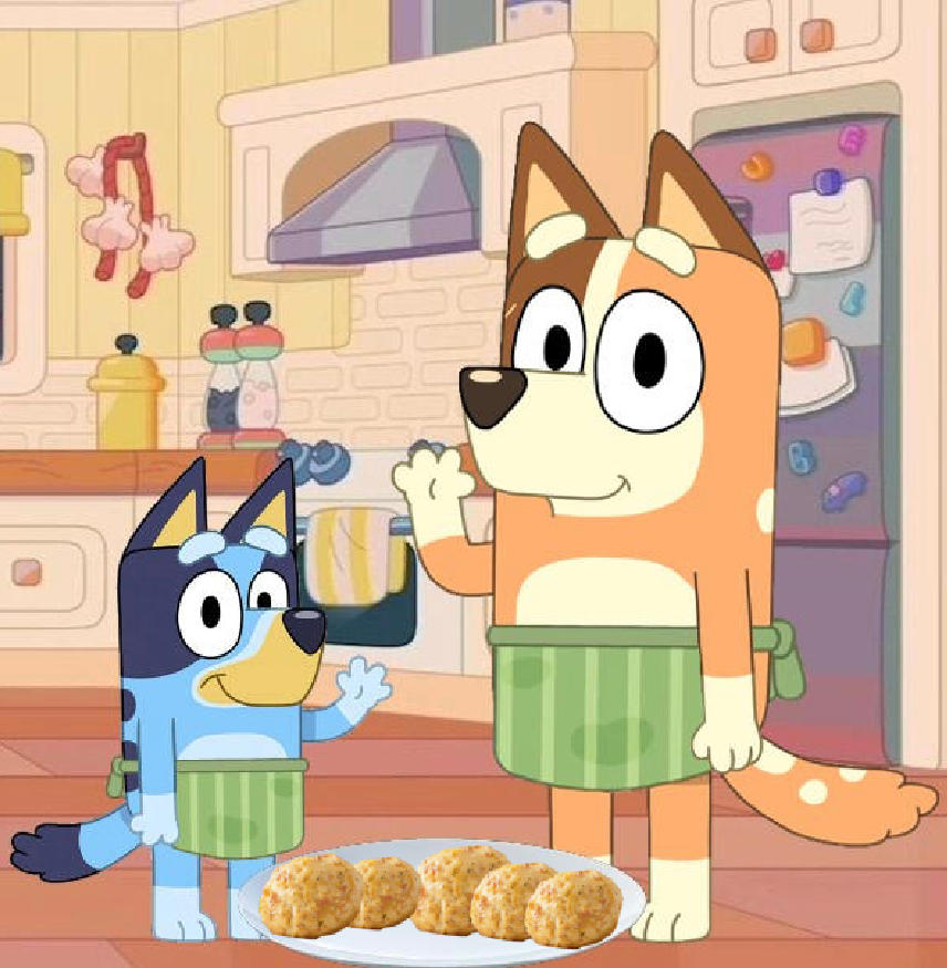 Bluey And Chilli Have Cooked Cheddar Bay Biscuits By Mhjkn On DeviantArt bluey-and-chilli-have-cooked-cheddar-bay-biscuits-by-mhjkn-on-deviantart
