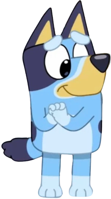Bluey Adventure Deviantart Bluey Adoring Render by mhjkn on DeviantArt