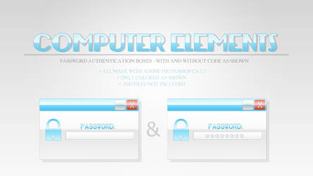 Password Boxes - Computer Elements