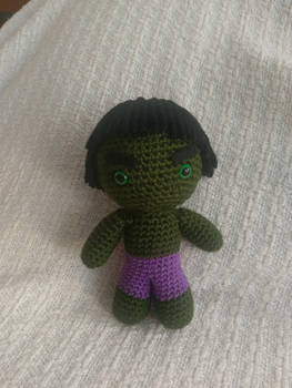 Little Crochet Hulk!