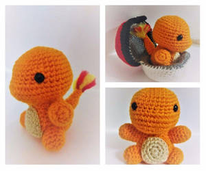 Little Crochet Charmander 2.0!