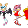 Sonic Gals Redraw