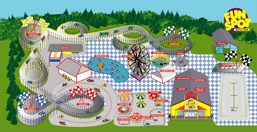 Fun Raod Map Fun Spot Map by SOREN12-1 on DeviantArt