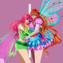 Winx Club Bloom and Roxy