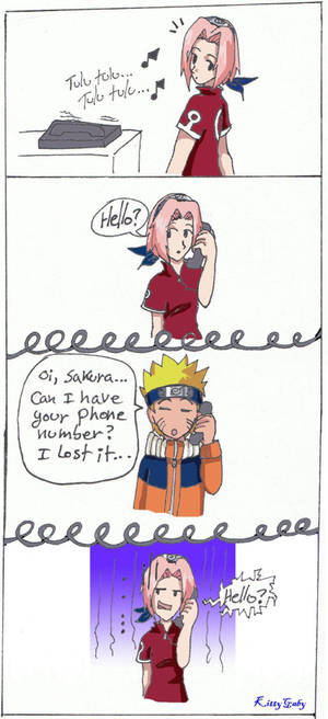Naruto and the phone