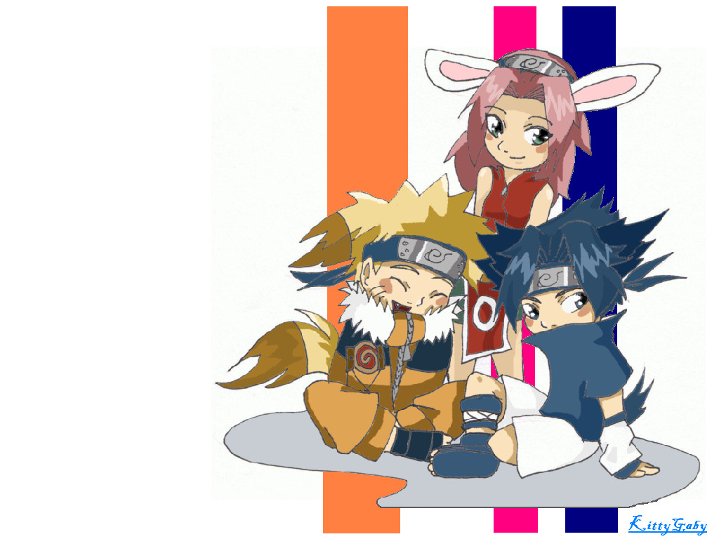 Wallpaper - chibi naruto