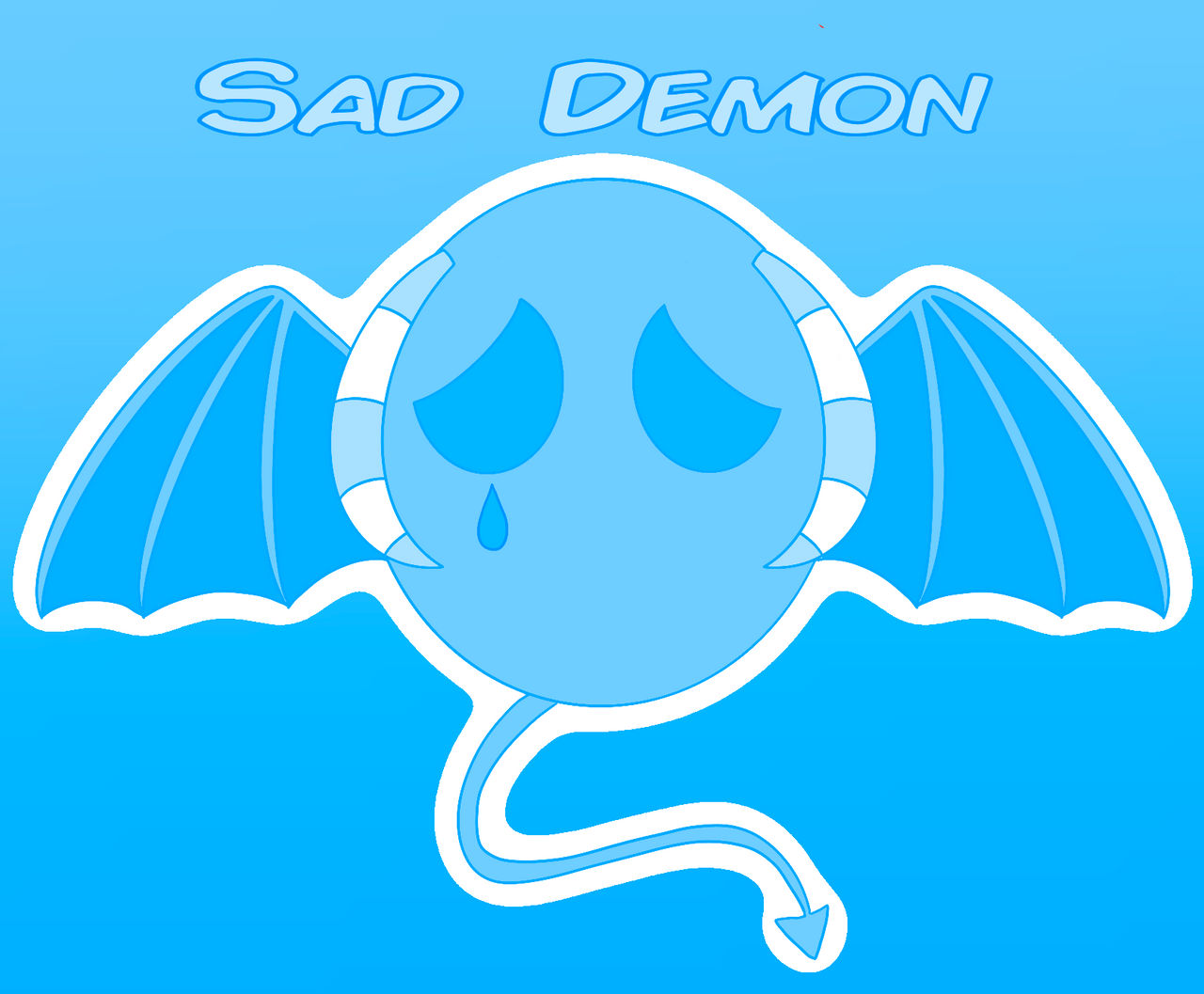 Sad Demon Sad Demon by Polarbearshygirl on DeviantArt