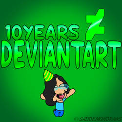My 10 Years Anniversary on DevaintArt 
