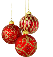 Xmas ornament ball png 1