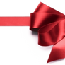 Xmas bow ribbon png 3