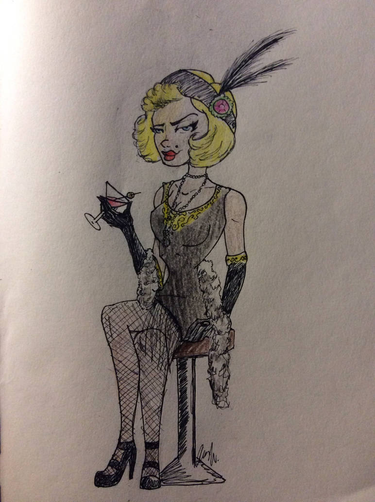 Deviantart Flapper Lady Flapper girl by windlle on DeviantArt