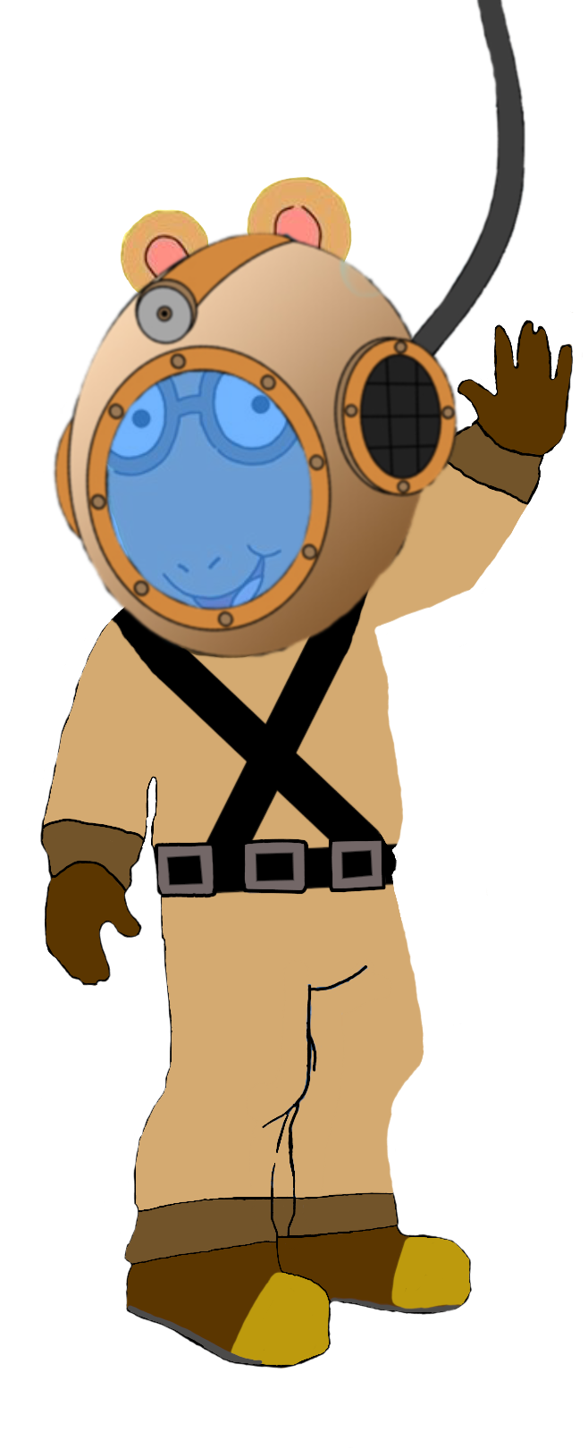 Arthur Read as a Deep Sea Diver