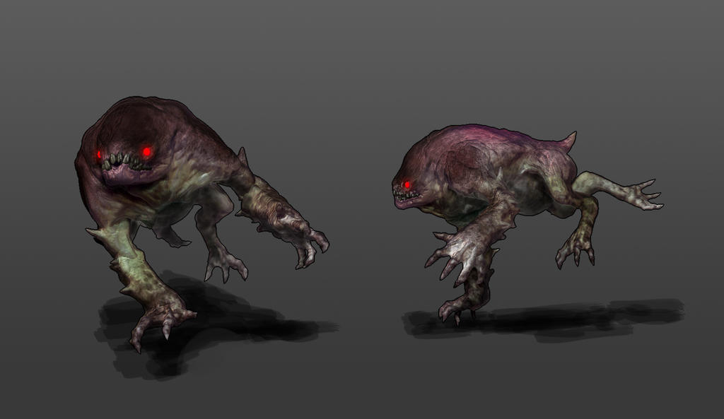 Forg Monster frog monster by mamasio on DeviantArt