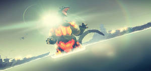 {Gmod} Burning Godzilla