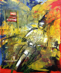 Man On Motorbike