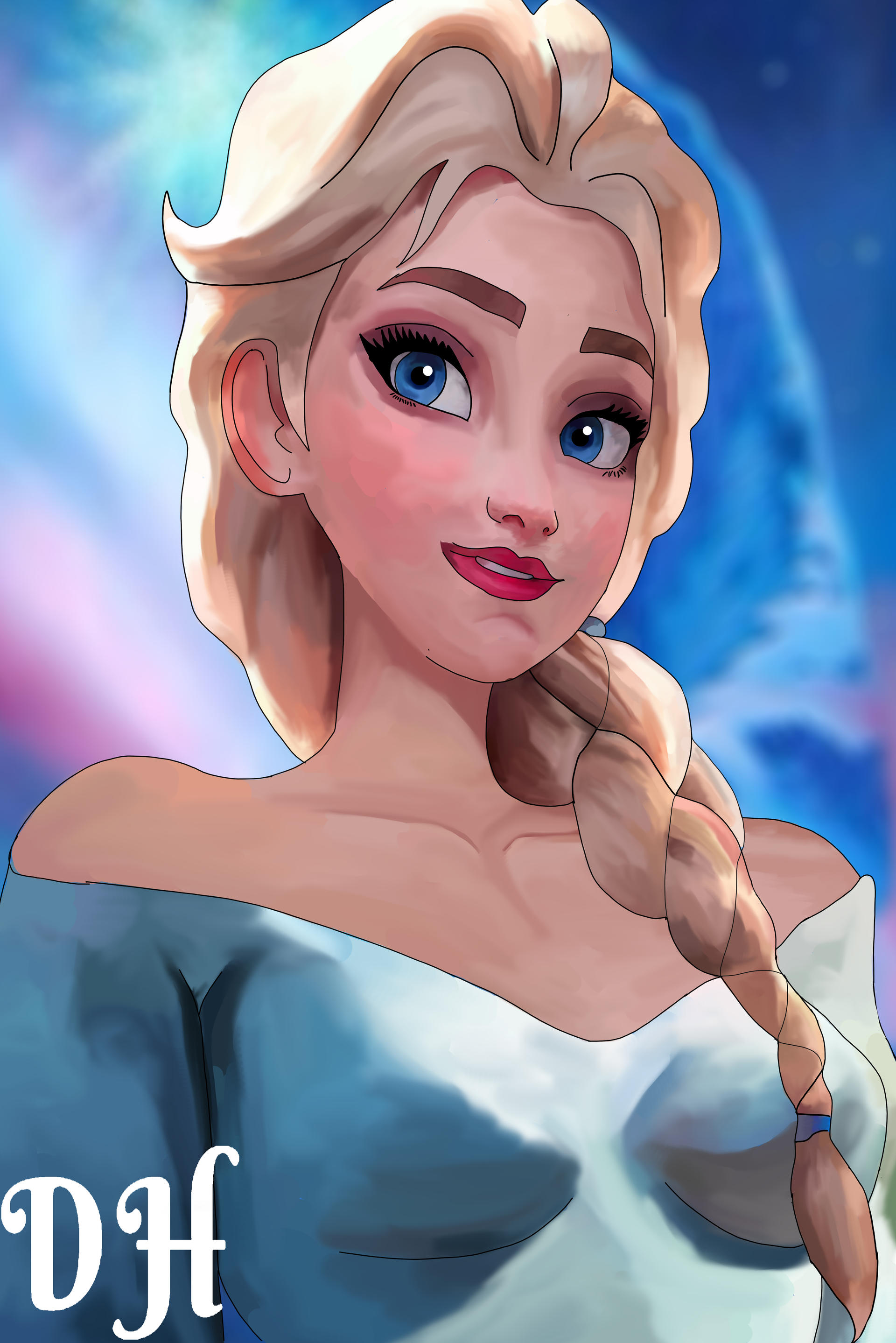 Iron Elsa Deviantart Disney Frozen - Elsa by DhArtAndDesing on DeviantArt