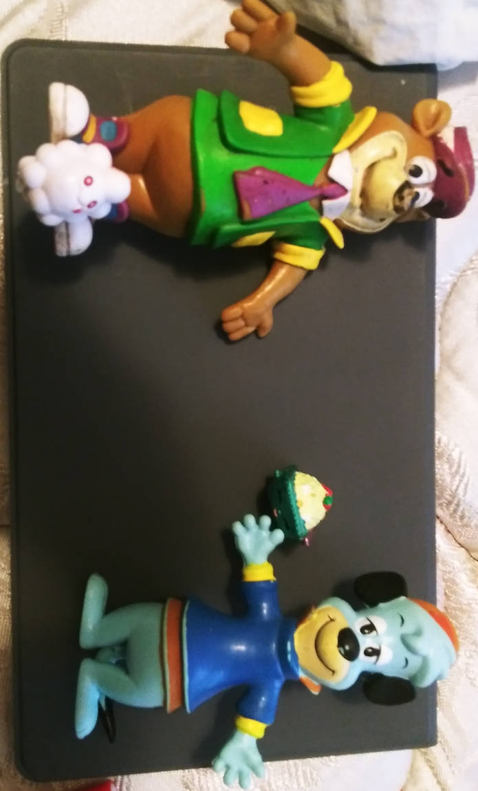 Huck Freddy fried rice yogi and swilrx by huckleberryhound88 on DeviantArt