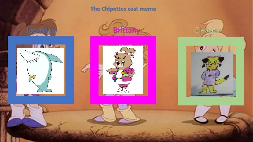 Chipettes Cast my The Chipettes Cast by huckleberryhound88 on DeviantArt