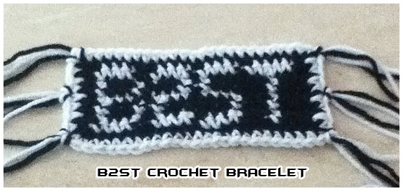 B2ST Crochet Bracelets