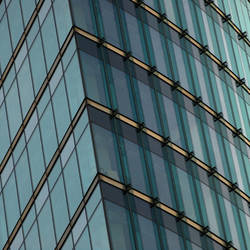 blue facade
