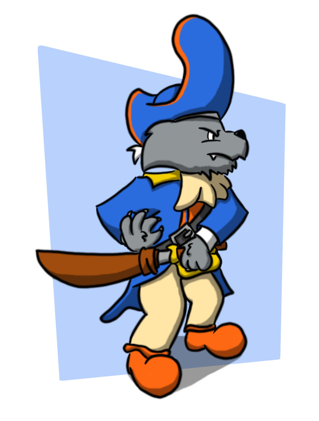 Captain Claw by HLorenzi