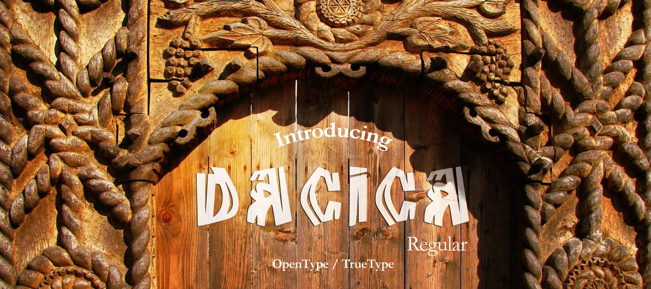 Dacica font by EugeneStanciu on DeviantArt