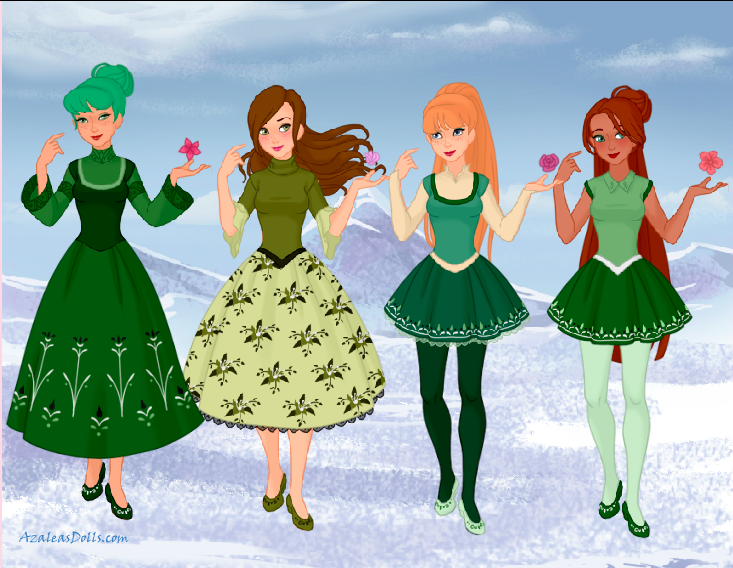 Spring Sprites by hetalianyotalia on DeviantArt