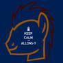 Dr. Whooves: Keep Calm and Allons-Y